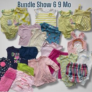 21 Piece Girls 6 9 Month Girls Bundle Spring Summer